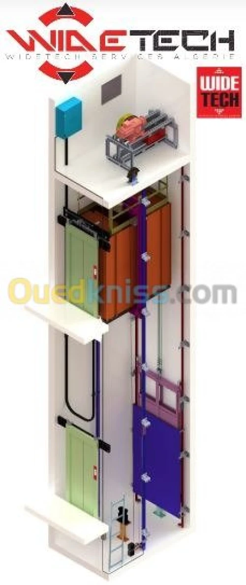 Ascenseur Electrique avec machinerie