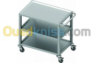 CHARIOTS EN INOX 