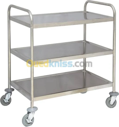 CHARIOTS EN INOX 