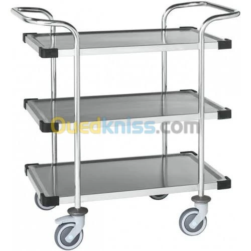 CHARIOTS EN INOX 