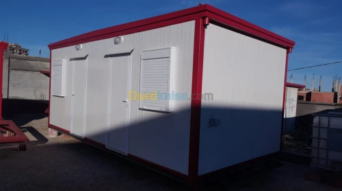  fabrication cabines/chalets/blocs