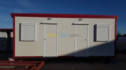  fabrication cabines/chalets/blocs