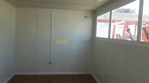  fabrication cabines/chalets/blocs
