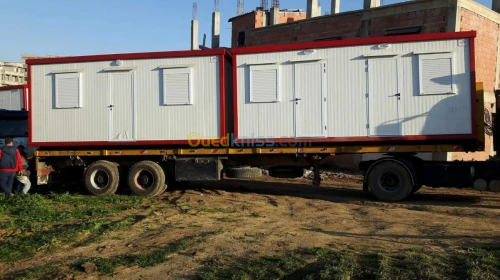  fabrication cabines/chalets/blocs
