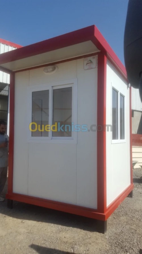  fabrication cabines/chalets/blocs