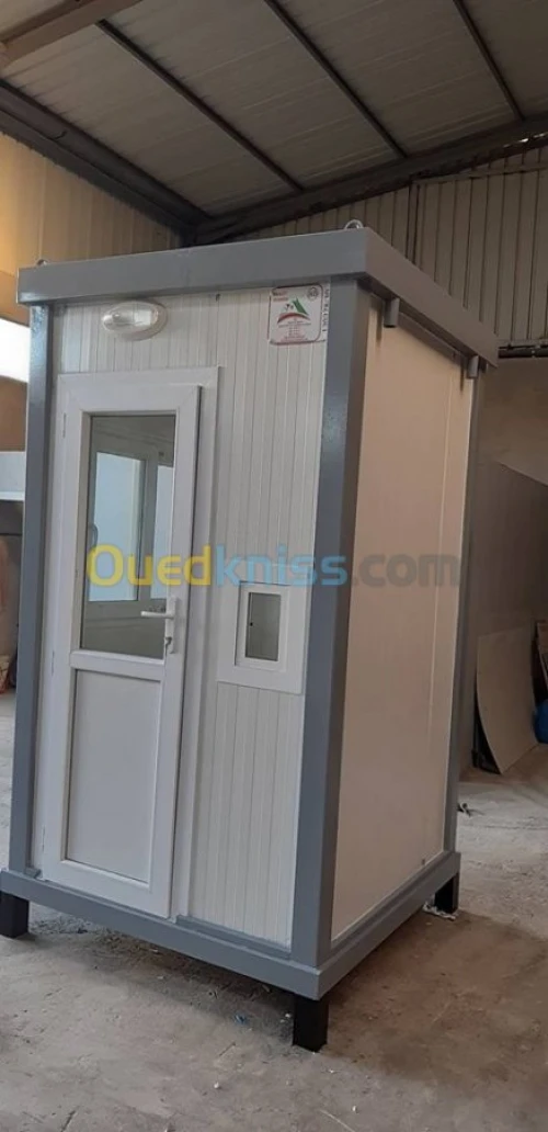  fabrication cabines/chalets/blocs