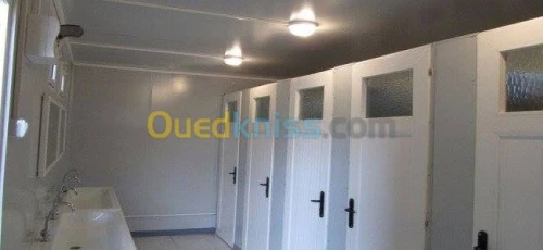  fabrication cabines/chalets/blocs