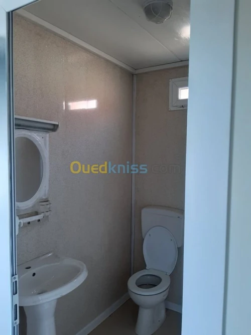  fabrication cabines/chalets/blocs