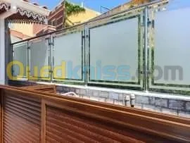 Rampe d'escalier inox 316