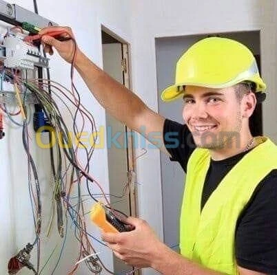 Travaux d'électricité