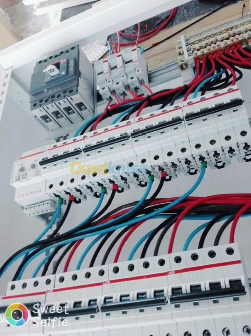 Travaux d'électricité