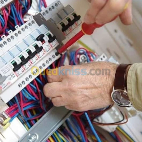 Travaux d'électricité