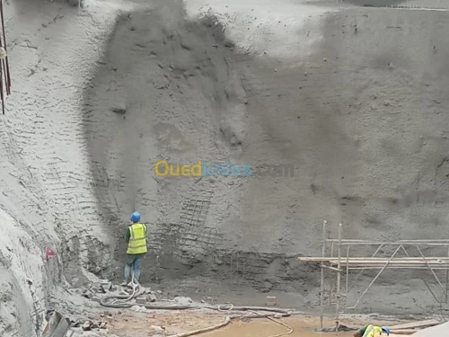 Beton projetè et fondation