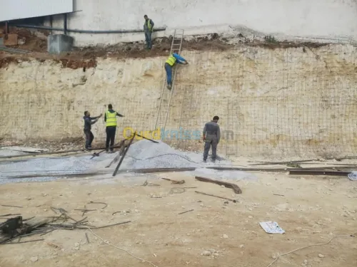 Beton projetè et fondation