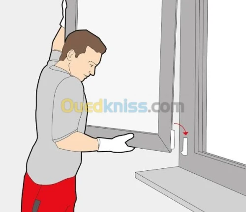 Pose de porte et fenêtres