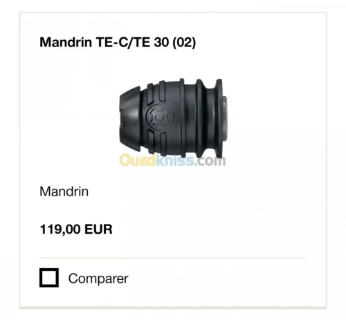 Mandrin pour les perforateur HILTI SDS-Plus