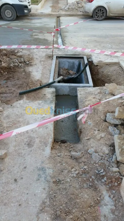 Travaux génie civil VRD