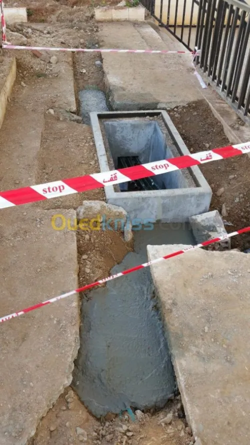 Travaux génie civil VRD