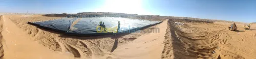 Fournitures et pose de Geomembrane