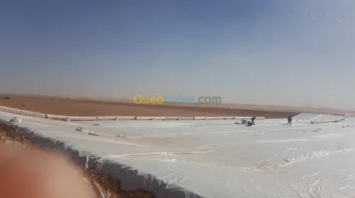 Fournitures et pose de Geomembrane