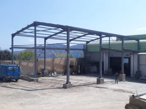 Fabrication et pose de charpentes méta