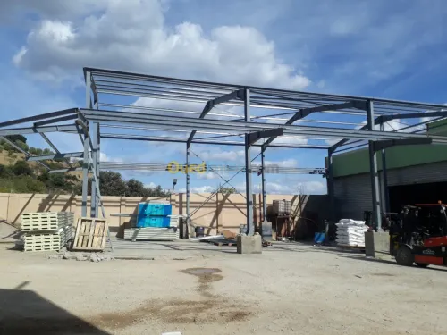Fabrication et pose de charpentes méta
