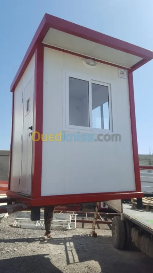 cabines / chalets/ blocs préfabriqués