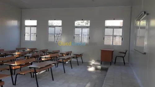 cabines / chalets/ blocs préfabriqués