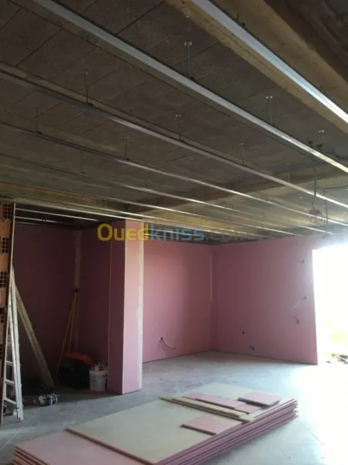 Travaux de placo plâtre, ba13...