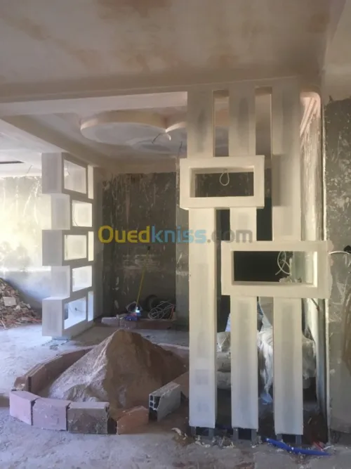 Travaux de placo plâtre, ba13...