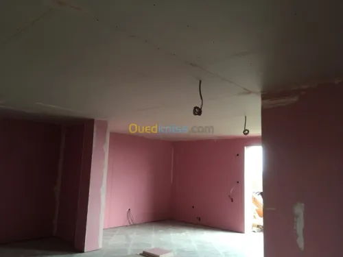 Travaux de placo plâtre, ba13...