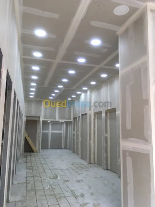 Travaux de placo plâtre, ba13...