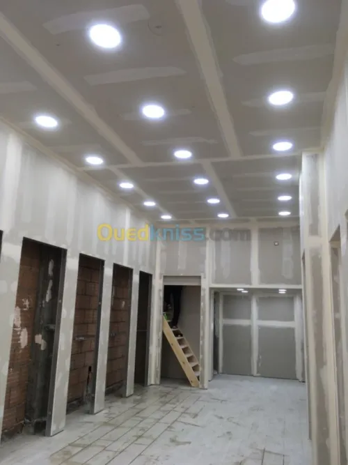 Travaux de placo plâtre, ba13...