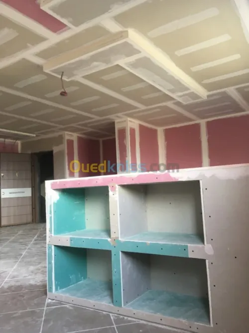 Travaux de placo plâtre, ba13...