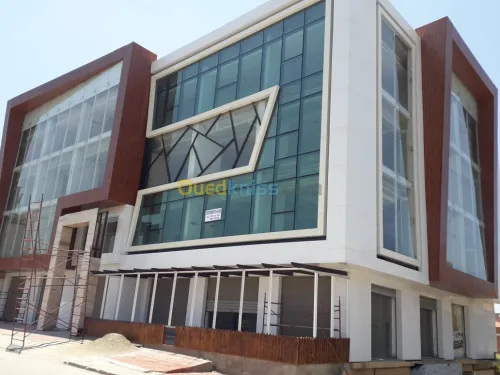 Mur Rideaux alucoband facade Algerie