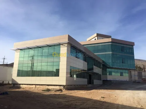 Mur Rideaux alucoband facade Algerie