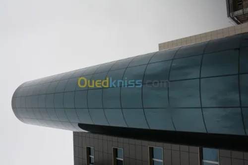 Mur Rideaux alucoband facade Algerie