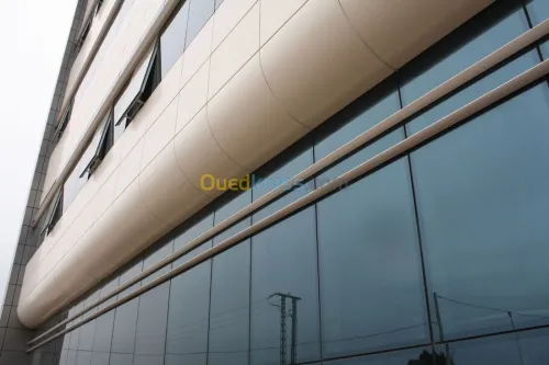 Mur Rideaux alucoband facade Algerie