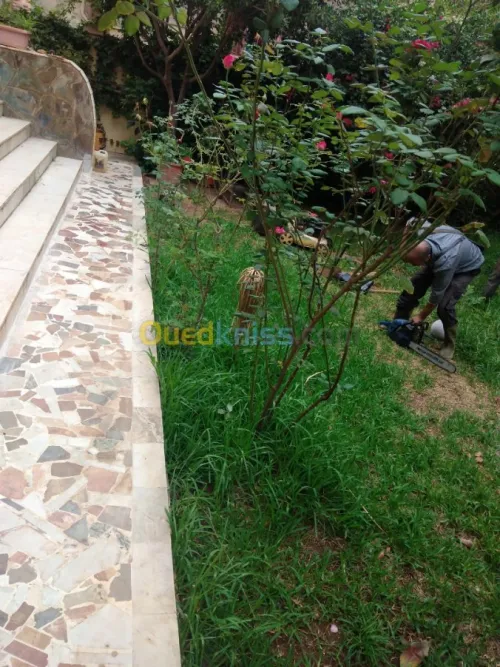 Nettoyage espace vert