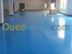 Travaux de revetement epoxy