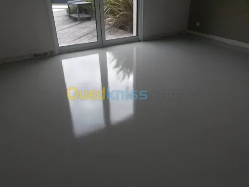 Travaux de revetement epoxy