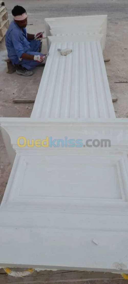 revêtements des façades en GRC 