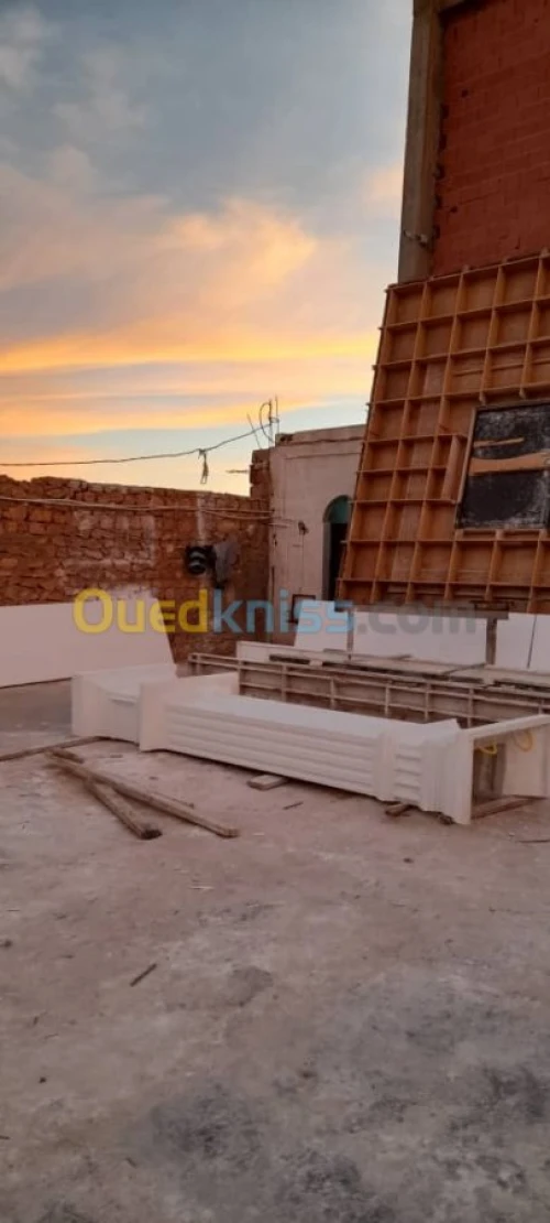 revêtements des façades en GRC 