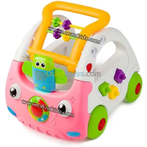Trotteur marcheur pour bébé 3 en 1