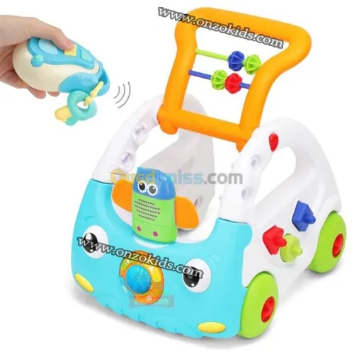 Trotteur marcheur pour bébé 3 en 1