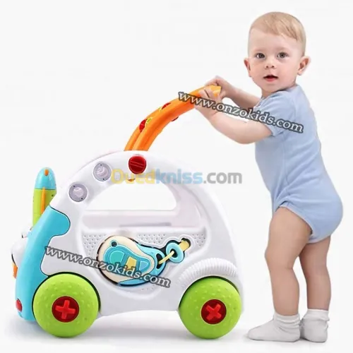 Trotteur marcheur pour bébé 3 en 1