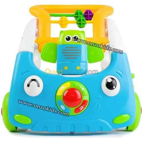 Trotteur marcheur pour bébé 3 en 1