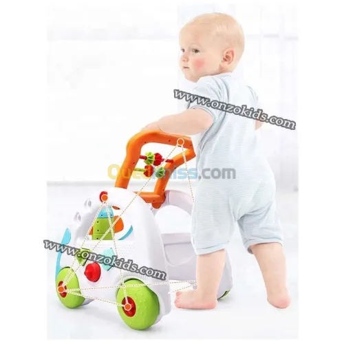 Trotteur marcheur pour bébé 3 en 1