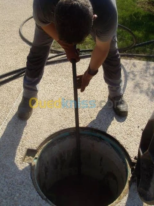 Débouchage curage canalisation vidange