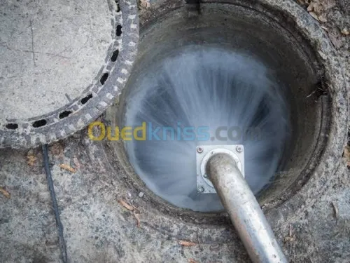 Débouchage curage canalisation vidange